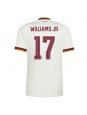 Spanien Nico Williams #17 Replika Borta Kläder VM 2026 Kortärmad Spanien Nico Williams #17 Replika Borta Kläder VM 2026 Kortärmad